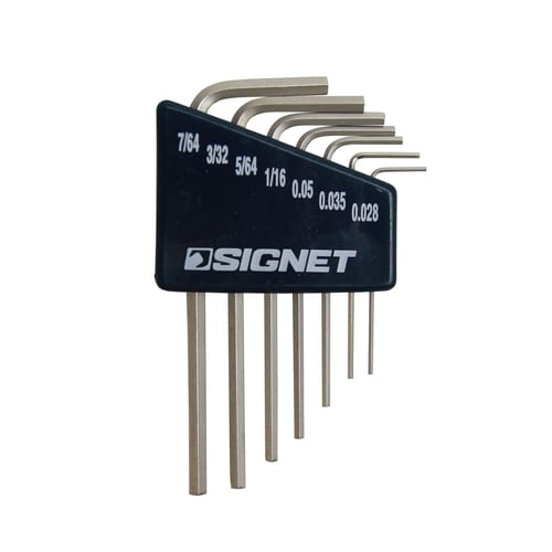 六角棒レンチ7本セット(0.028−7/64 )