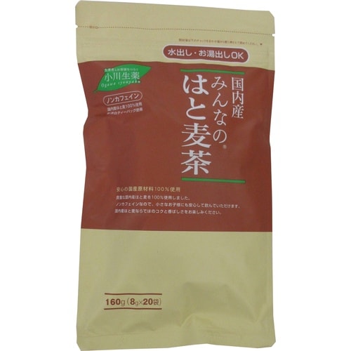 小川生薬 みんなのはと麦茶 8g×20P