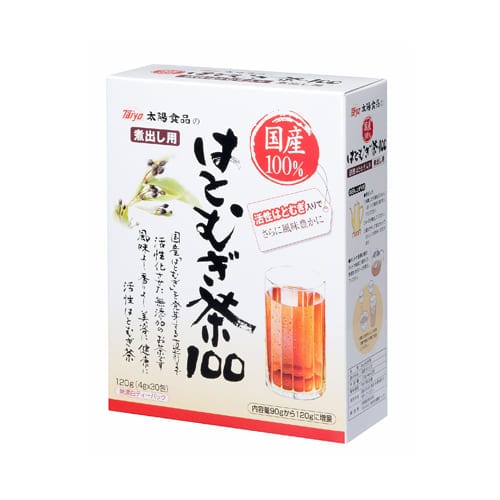 太陽食品 国産活性はとむぎ茶100 4g×30