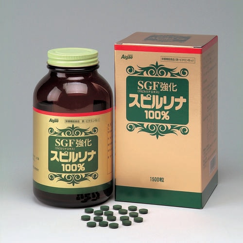 SGF強化スピルリナ100% 1500粒