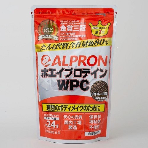 アルプロン ホエイプロテインチョコレート 900g