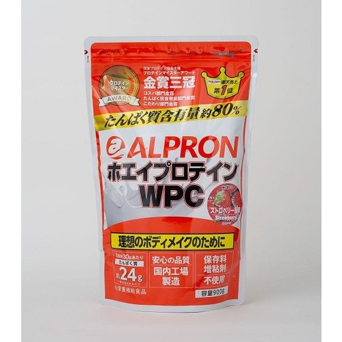 アルプロン ホエイプロテインストロベリー 900g