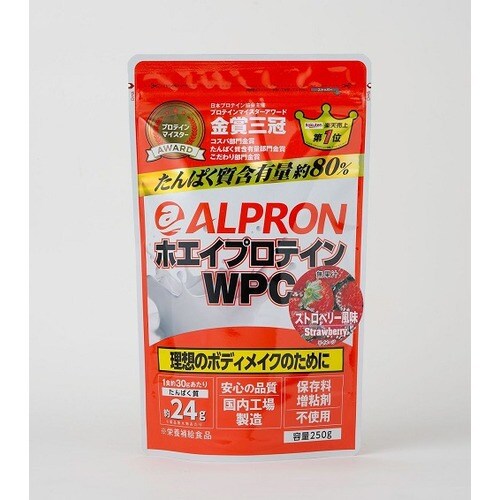 アルプロン ホエイプロテインストロベリー 250g
