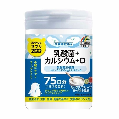Uリケン ZOO乳酸菌+カルシウム+D 150粒