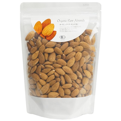 オーガニック・アーモンド(生)400g