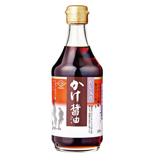 長工 だし入りかけ醤油 400ml