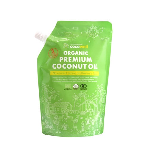 ココウェル プレミアムココナッツオイル 460g