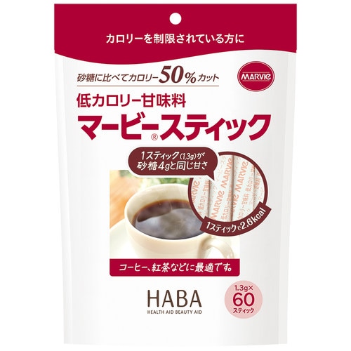 マービー 低カロリー甘味料スティック 60包
