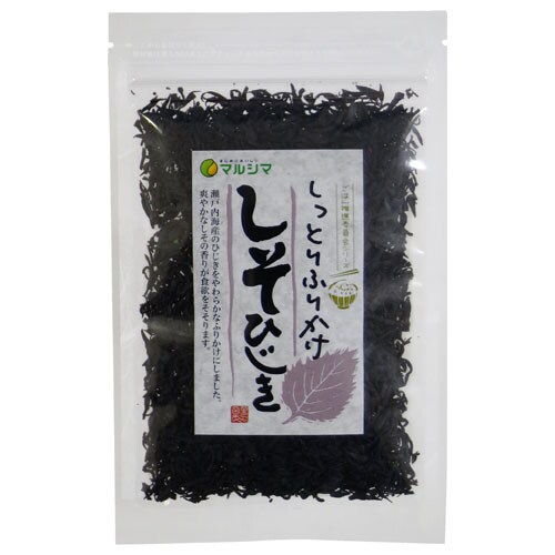 マルシマ しっとりふりかけしそひじき 40g