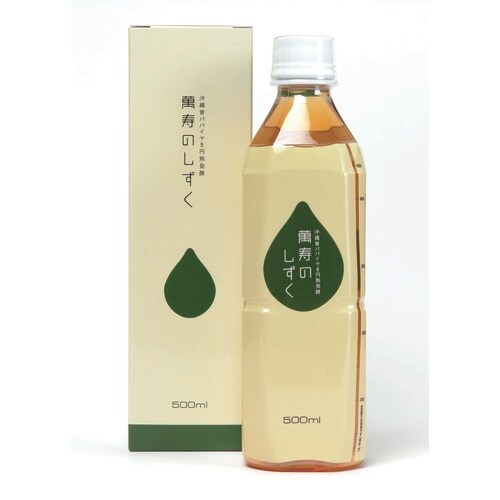 熱帯資源 萬寿のしずく 500ml