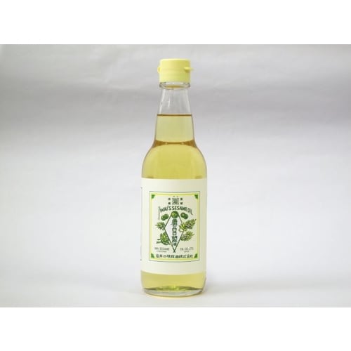 岩井の胡麻油 白口純正胡麻油 330g