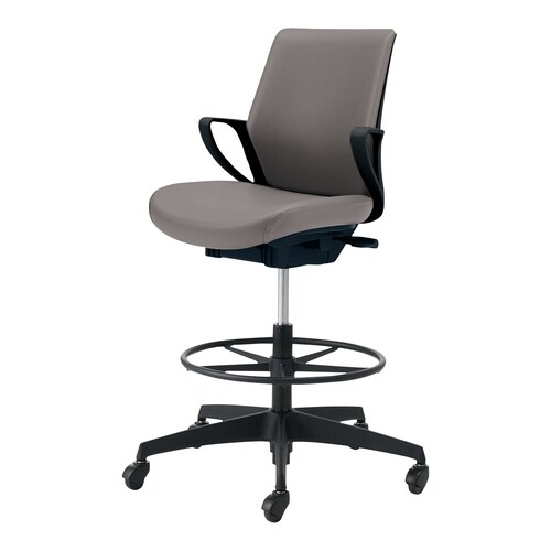 ピコラ ハイ 本体黒 レザーグレー 硬床用