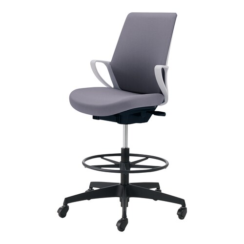 ピコラ ハイ 本体白 ソフトグレー 硬床用