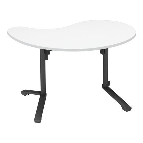 イニシア テーブル ひし形天板ティンバーM 脚白