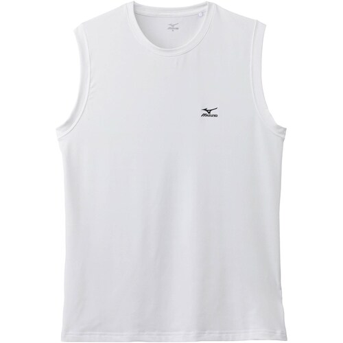 クルーネック ノースリーブインナー ホワイト L