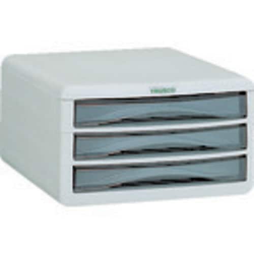 TRUSCO プラスチックレターケース A4浅型タ