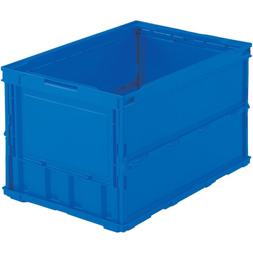 TRUSCO 薄型折りたたみコンテナ 50L ダー