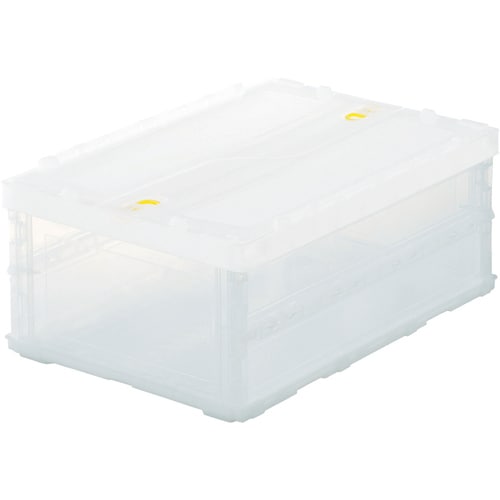 TRUSCO 薄型折りたたみコンテナスケル 30L