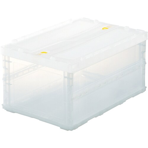 TRUSCO 薄型折りたたみコンテナスケル 40L