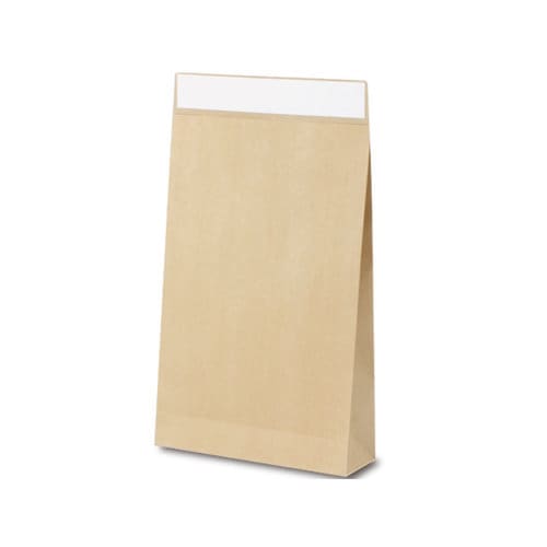 2538 フラップ 宅配袋(茶無地)M 100枚入