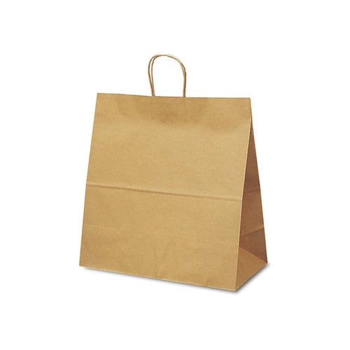 1299 手提袋 T−15W 茶無地 200枚入