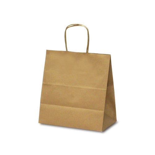 1628 手提袋 T−5W 茶無地 200枚入