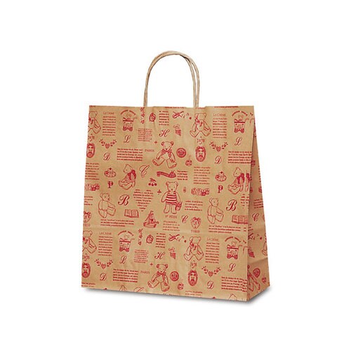 1648 手提袋 T−6 ベアレッド 200枚入