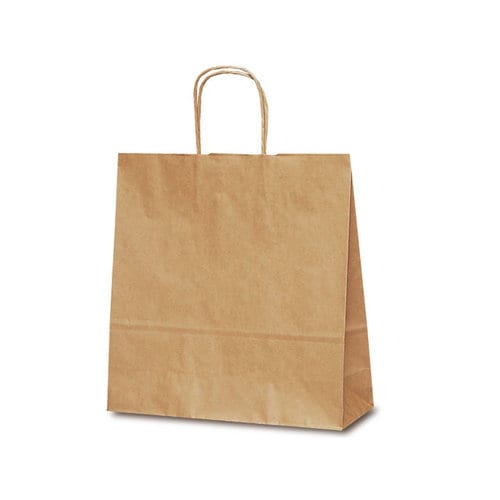 1696 手提袋 T−6 茶無地 200枚入