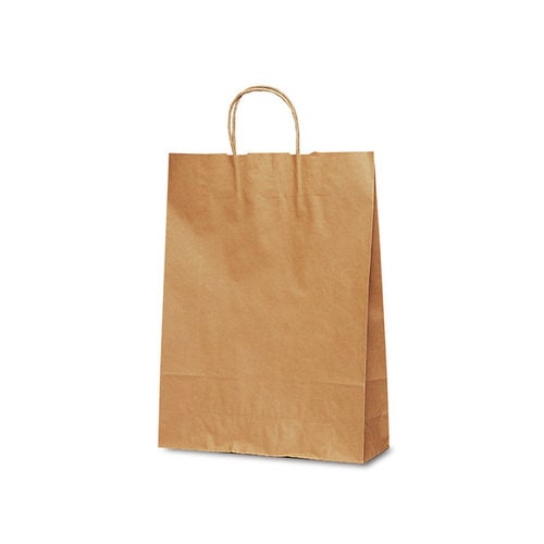 1896 手提袋 T−8 茶無地 200枚入