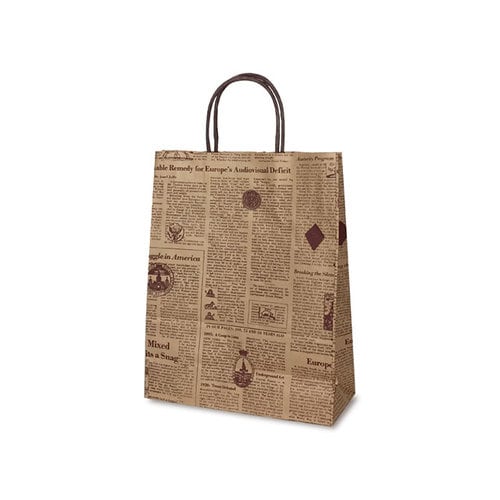 1563 手提袋T−Xリブルブラウン 200枚入