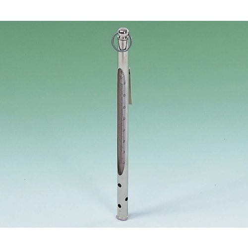 金属ケース入り棒状温度計−20から50°C