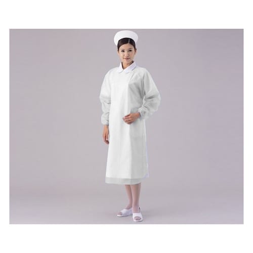 ナビロールエプロン (袖付き) クリア