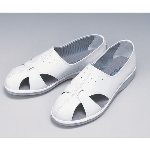 静電シューズ P−01 白 L