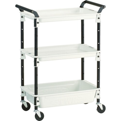 スチール製ワゴン(ボルトタイプ) TWR421W