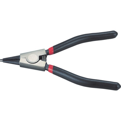 スナップリングプライヤー140mm(軸用・直爪)