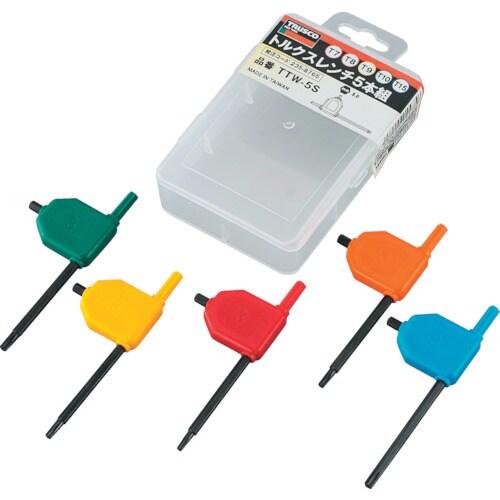 ヘックスローブレンチセット5本組(旗型レンチ)