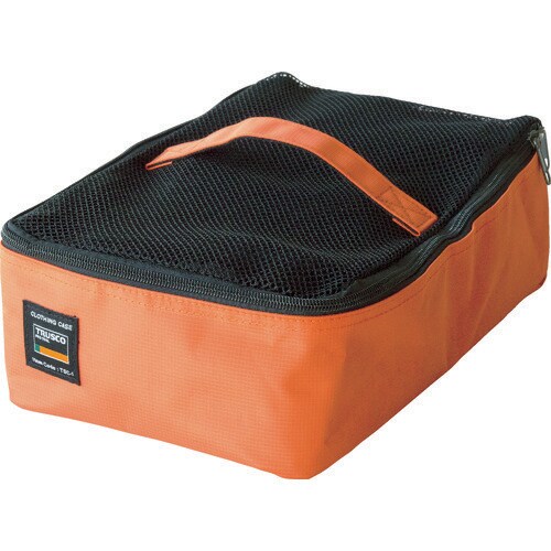 トラベル収納ケースシャツ4枚用オレンジ