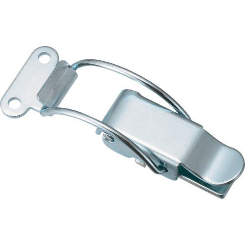 パッチン錠曲線アームタイプ・スチール製(2個入)