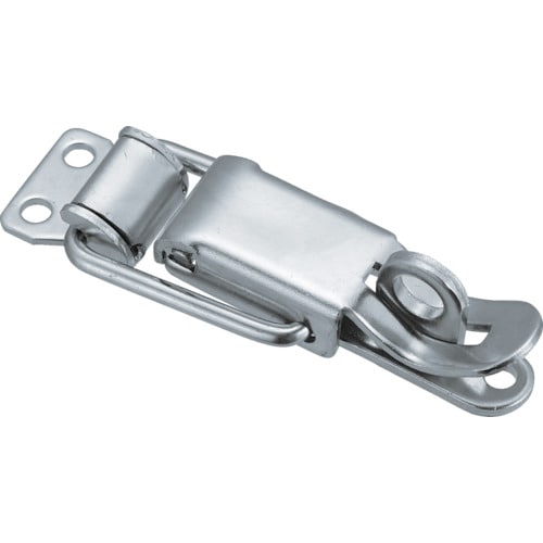 パッチン錠鍵穴付タイプ・スチール製(2個入)