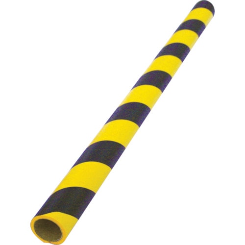 安心クッション丸型17mm×900mmトラ柄黄/黒