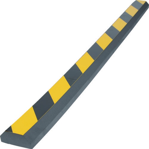 セーフティクッション山型1本入幅70長さ900黄黒