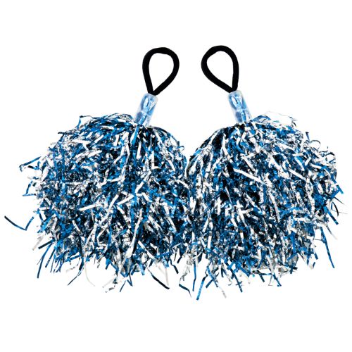 ハンドフリーポンポン ブルーシルバー