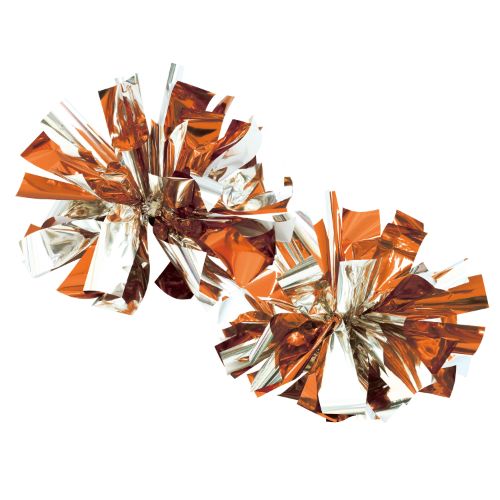 ハンドフリーチアポンポン オレンジシルバー