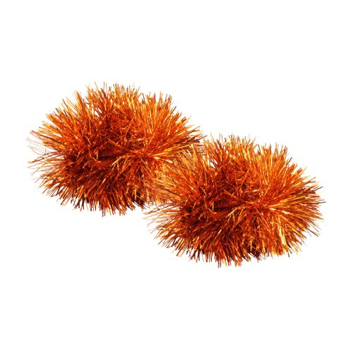 キラキラリストバンド2個組 オレンジ