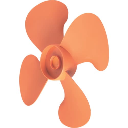 工場扇用樹脂製ハネ45cm穴径10Φ用