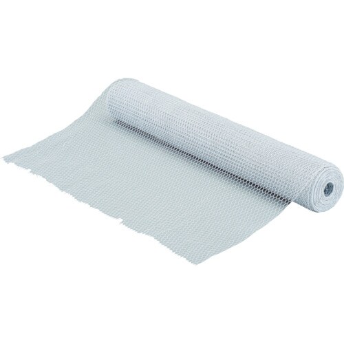 ビニール亀甲金網白線径0.45X目10