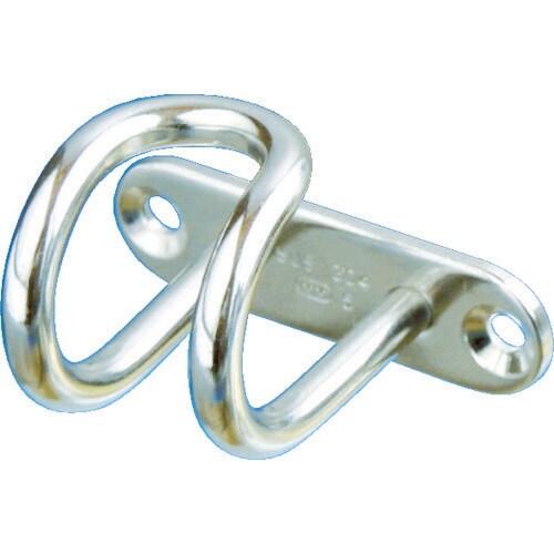 SUSワイヤープレートフック5mm(1個=1袋)