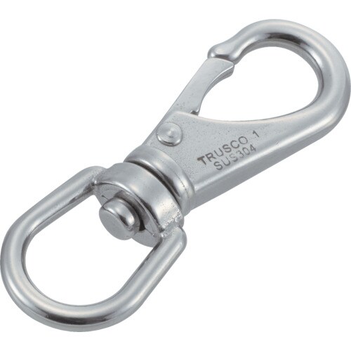 スイベルスナップステンレス製線径Φ4X開口5mm