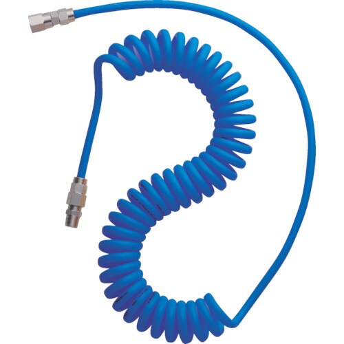 ウレタンコイルホース2.0mブルー