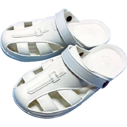 制電サンダルLLホワイト